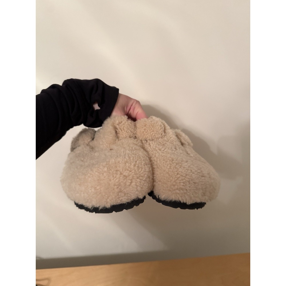 Papillio Women's Beige Shearling Lined Clog Slippers Slip-On US 10 EU 41 - Picture 7 of 7